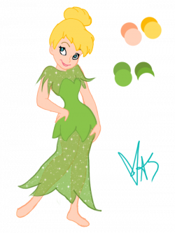 Tinkerbell Dress by XoXoAia on DeviantArt