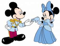 Mickey & Minnie Character Clipart