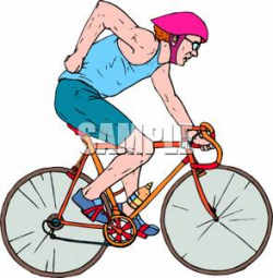 Tired clipart biker - Pencil and in color tired clipart biker