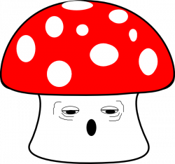 Tired Mushroom Clip Art at Clker.com - vector clip art online ...