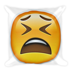 Emoji Pillow - Tired Face – Just Emoji