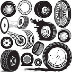 Tires Clip Art - Royalty Free - GoGraph