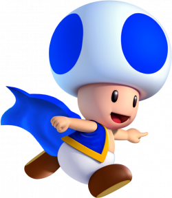 Image - Cape Blue Toad SMWU.png | Fantendo - Nintendo Fanon Wiki ...