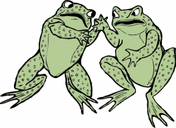 Two Frogs Clip Art at Clker.com - vector clip art online ...
