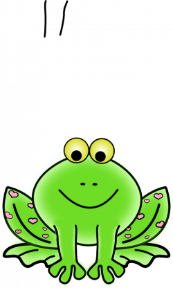Green Valentine Frog With Pink Hearts Clipart | i2Clipart - Royalty ...