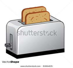 Kitchen bread toaster with | Clipart Panda - Free Clipart Images
