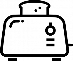 Bread Toaster Toast Breakfast Appliance Svg Png Icon Free Download ...