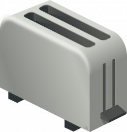 Public Domain Clip Art Image | isometric toaster | ID ...