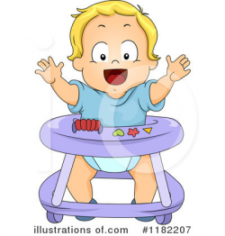 Toddler Clipart #1182207 - Illustration by BNP Design Studio