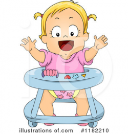 Toddler Clipart #1182210 - Illustration by BNP Design Studio