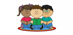 Reading Children Clipart Best Child Center Clip Art Png - AZPng