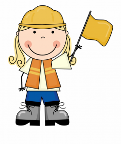 Engineer Clipart Construction Worker - Construction Kids ...