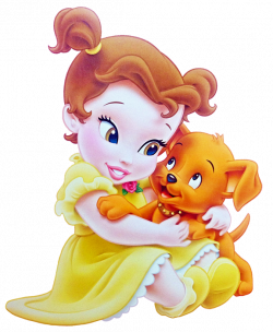 Disney princess toddler clipart collection