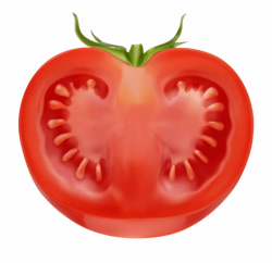 Tomato Slices Png - Half Tomato Clipart Png, Transparent Png ...