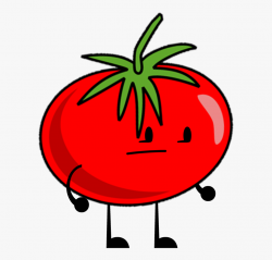 Tomato Clipart Red Object - Bfdi Tomato, Cliparts & Cartoons ...
