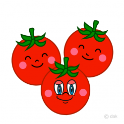Cherry Tomatoes Cartoon Free Picture｜Illustoon