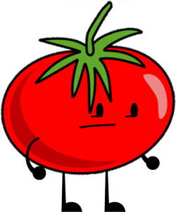 Tomato Clipart Red Object - Bfdi Tomato , Transparent ...
