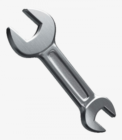 Download Free png Silver Wrench, Wrench Clipart, Wrench ...