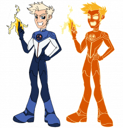 Flames and Loyalty - Human Torch by edCOM02 on DeviantArt