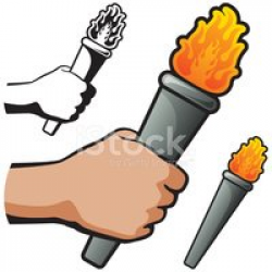 Hand Holding Torch stock vectors - Clipart.me