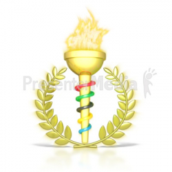 Ceremonial Flaming Torch - Signs and Symbols - Great Clipart ...