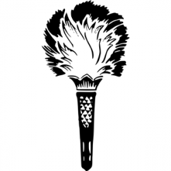 Torch silhouette clipart, cliparts of Torch silhouette free ...