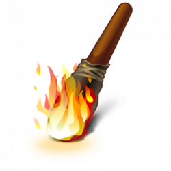 Torch Icon, PNG ClipArt Image - Clip Art Library