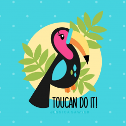 Toucan illustration | Cute Drawings in 2019 | Summer clipart ...