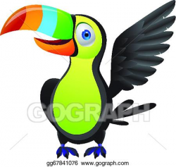 EPS Vector - Toucan bird. Stock Clipart Illustration ...