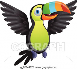 EPS Vector - Toucan bird. Stock Clipart Illustration ...