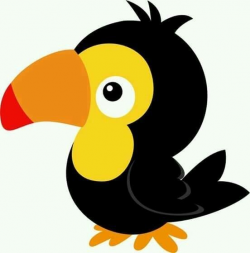 Cartoon toucan | Animals related | Baby clip art, Clip art ...