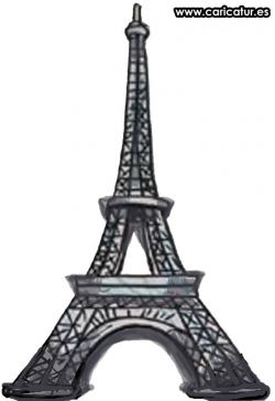 Eiffel Tower Cartoon Clipart - Free Cartoon of the Eiffel ...