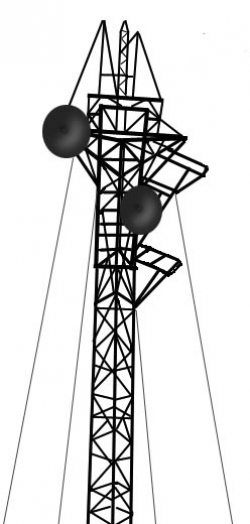 Cell Phone Tower Clipart - Clip Art Library