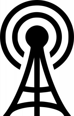 Radio Tower Svg Png Icon Free Download (#495806) - OnlineWebFonts.COM