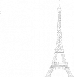Eiffel Tower Gray Clip Art at Clker.com - vector clip art online ...