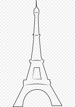 Eiffel Tower clipart - Line, Font, transparent clip art