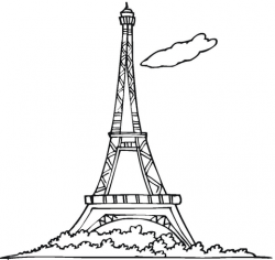 Eiffel Tower coloring page | Free Printable Coloring Pages