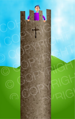 Christian Strong Tower Clipart Illustration – Prawny Clipart ...