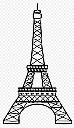 Eiffel Tower Drawing clipart - Drawing, Sketch, Line ...