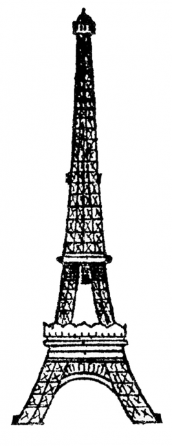 8 Vintage Eiffel Tower Clip Art! - The Graphics Fairy