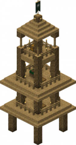 Minecraft Watch Tower - Best Tower 2018