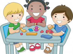 HD Preschool Breakfast Cliparts - Table Top Toys Clip Art ...