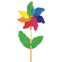 Flower Windmill Toy transparent PNG - StickPNG