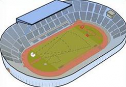 aerial track stadium clipart | Clipart Panda - Free Clipart ...