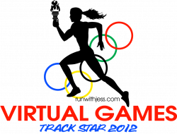 Run with Jess: Virtual Games: Track Star 2012.... SUPER fun idea ...