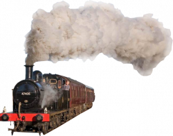 19 Train smoke clip art black and white HUGE FREEBIE! Download for ...
