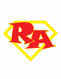 The RA Training logo I created to match our superhero training theme ...