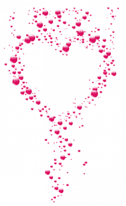 Transparent Pink Bubble Heart PNG Clipart | Hearts | Pinterest ...