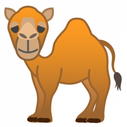 Camel Icon | Noto Emoji Animals Nature Iconset | Google