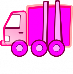 Pink Truck Clip Art at Clker.com - vector clip art online, royalty ...